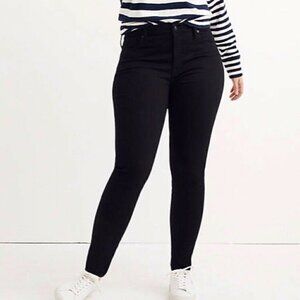 Madewell High Rise Skinny Petite Black Jeans 22/24 Petite NWT